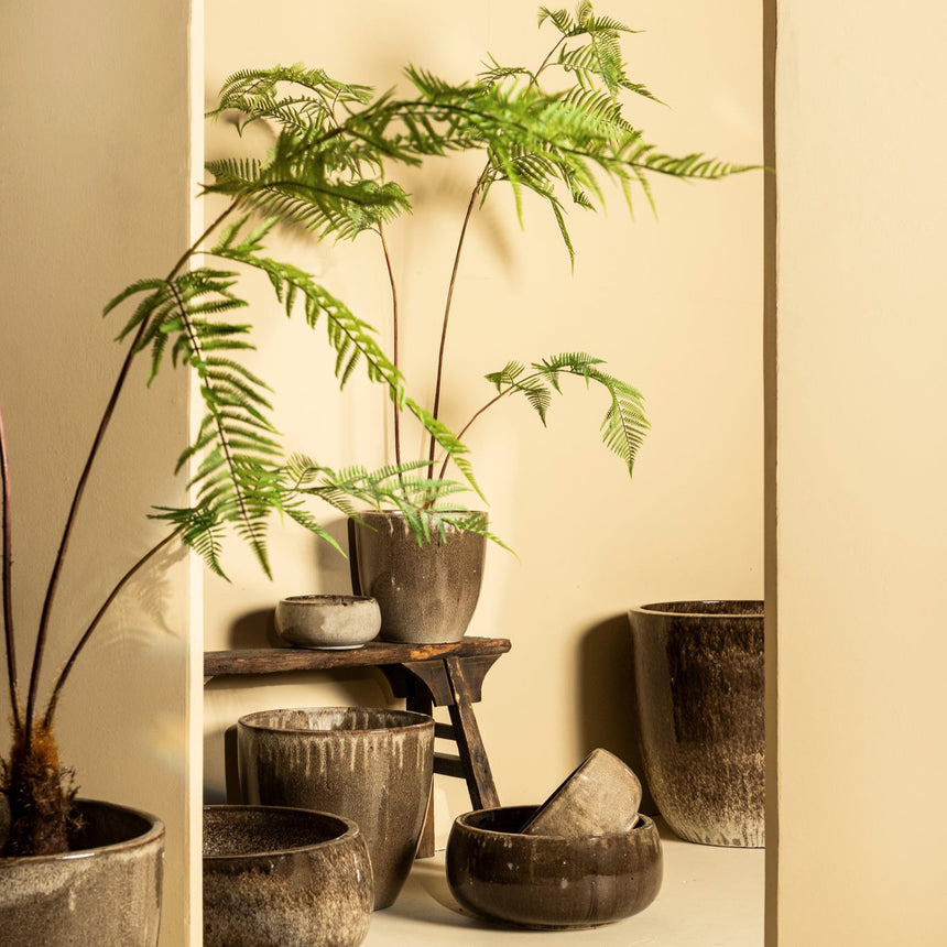 Noa wooden bedside table