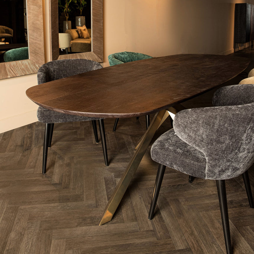 Noa wooden bedside table