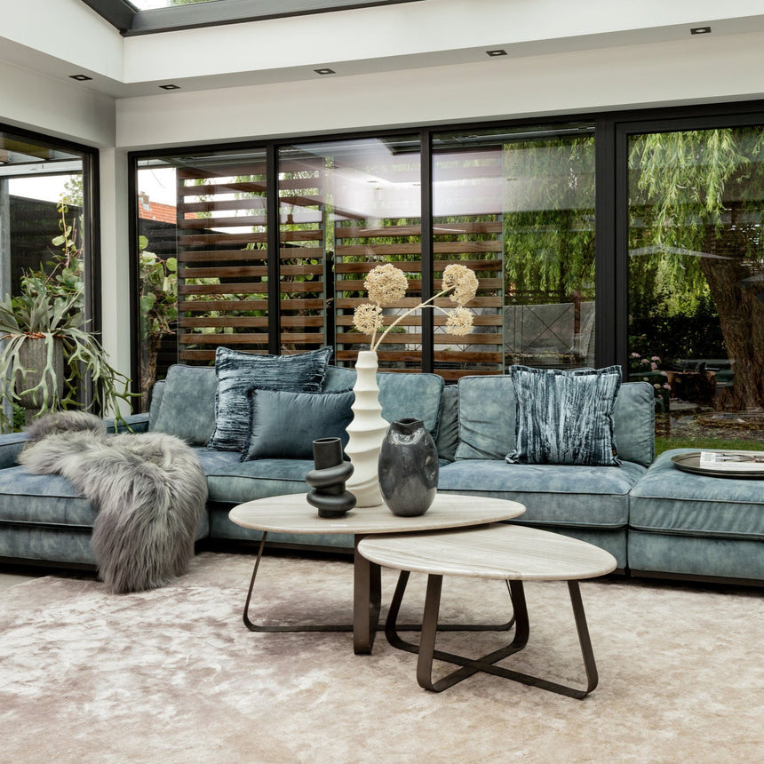 Muka márvány dohányzóasztal