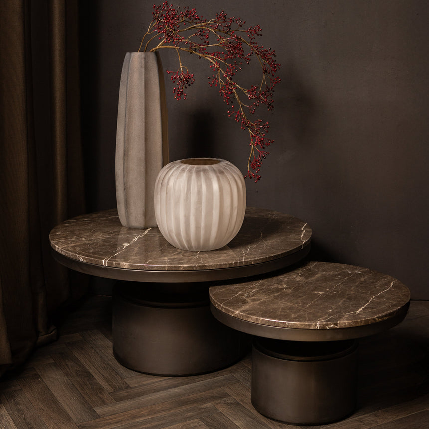 Noa wooden bedside table