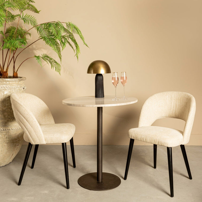 Noa wooden bedside table