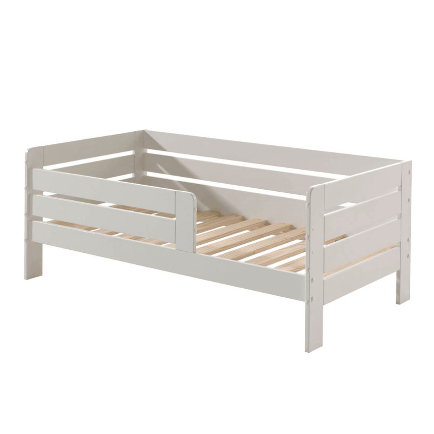 Peuterbed2 wooden children's bed, 70x140 with bed frame