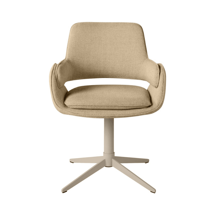 Harvey fabric swivel chair