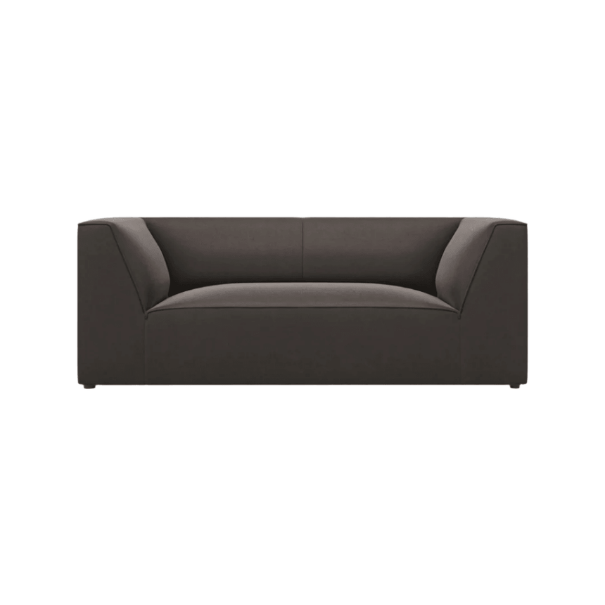 Ruby 2-seater velvet sofa