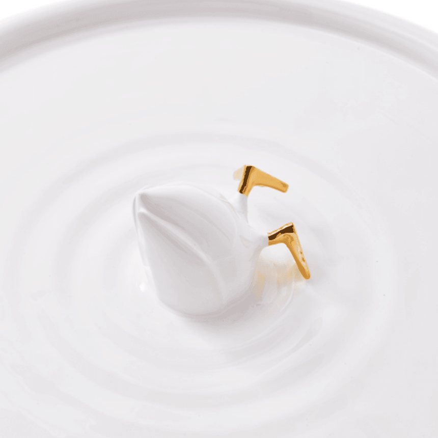 Diving Duck kerámia tál