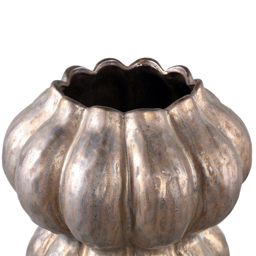 Niek agyag virágtartó