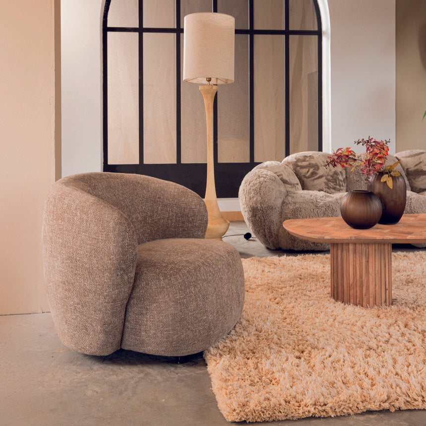 Noa wooden bedside table