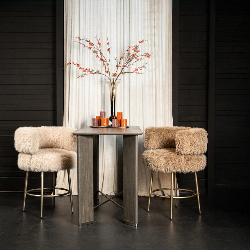 Hair teddy bárszék