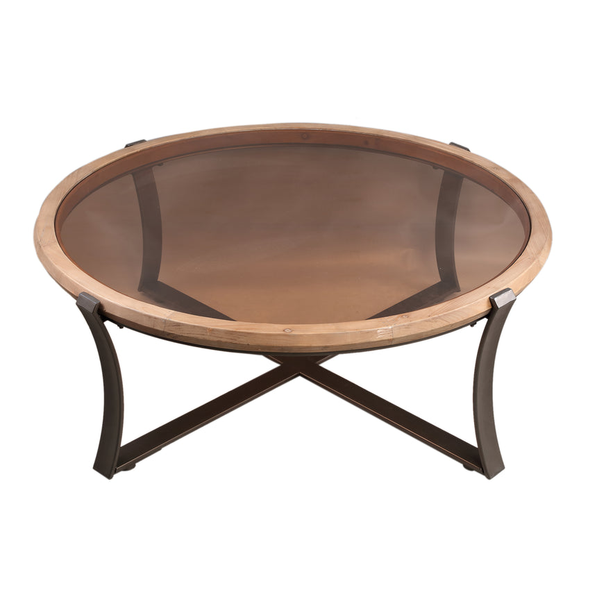 Noa wooden bedside table