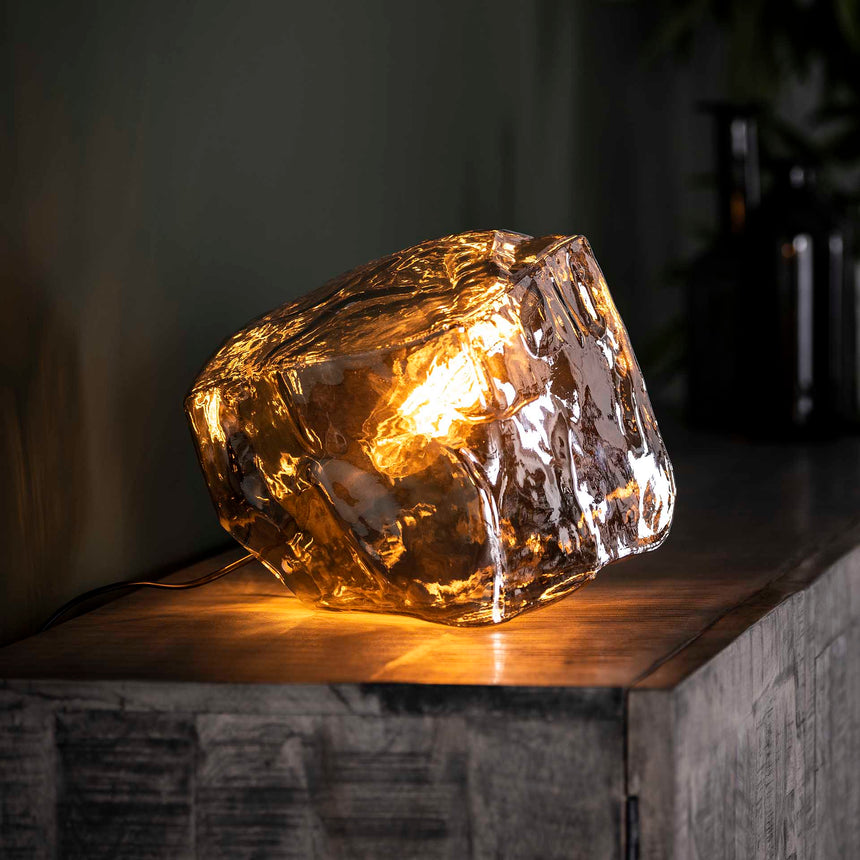 Zistra 517 üveg asztali lámpa