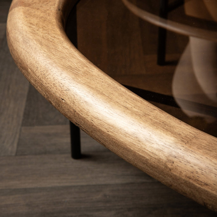 Neelix üveg lerakóasztal