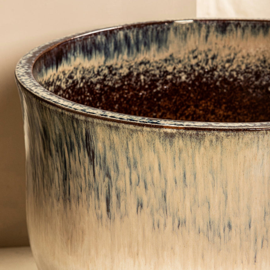 Sanish 2 agyag virágtartó szettben