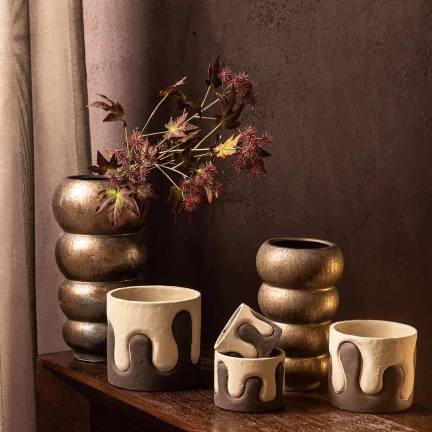 Noa wooden bedside table