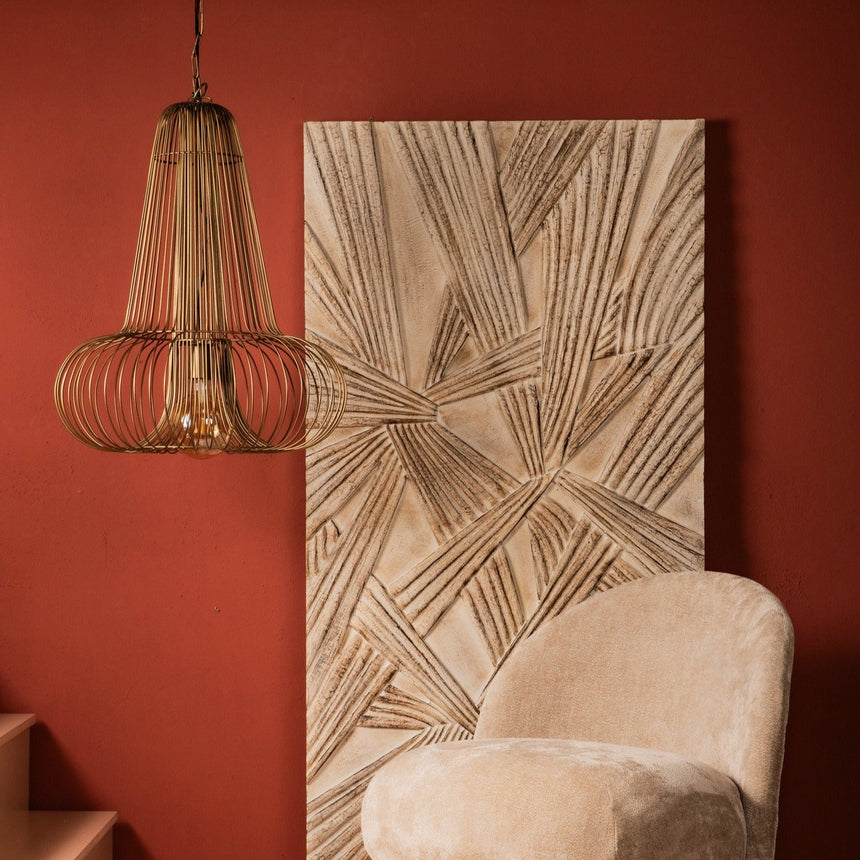 Noa wooden bedside table