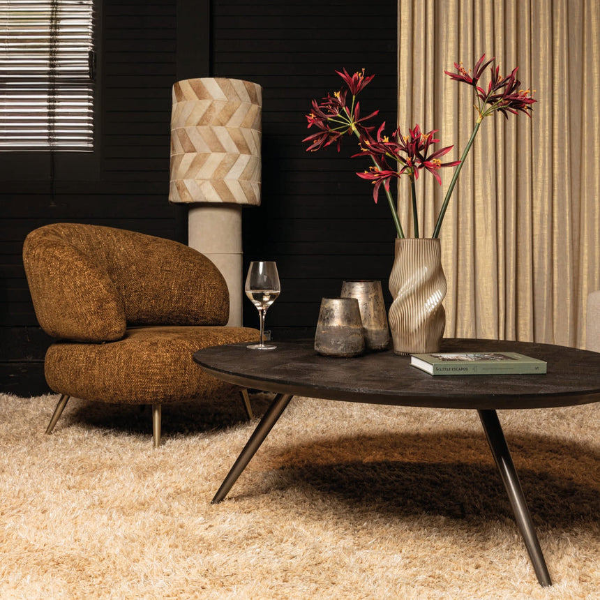 Noa wooden bedside table