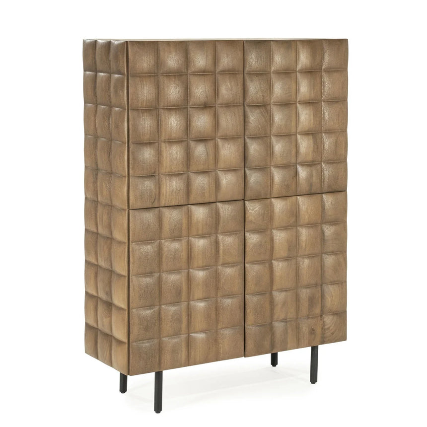 Jimmy 3-door wooden cabinet