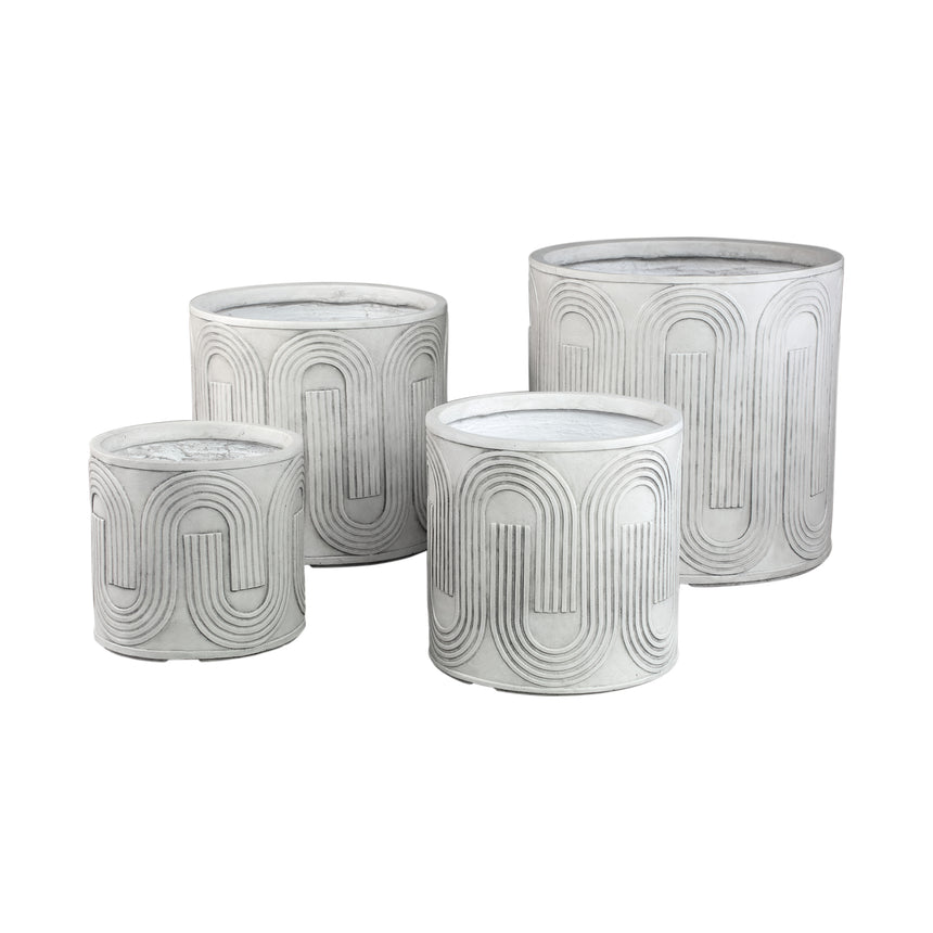 Zakerie kerámia virágtartó szettben