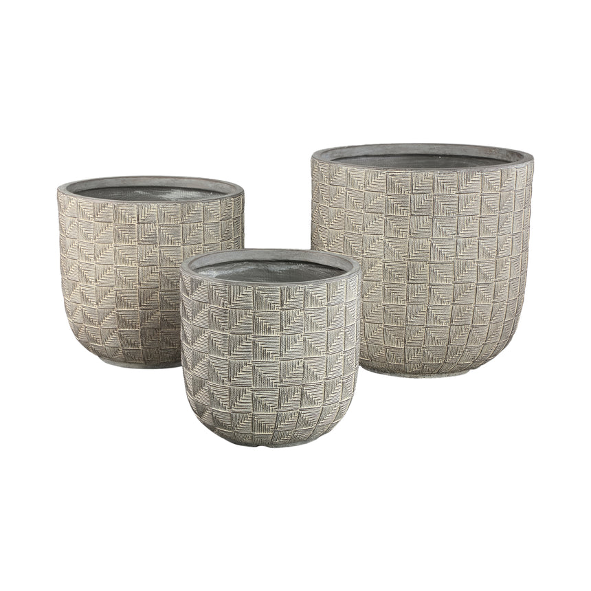 Suguna kerámia virágtartó szettben