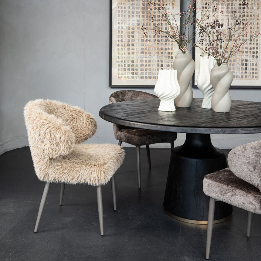 Noa wooden bedside table