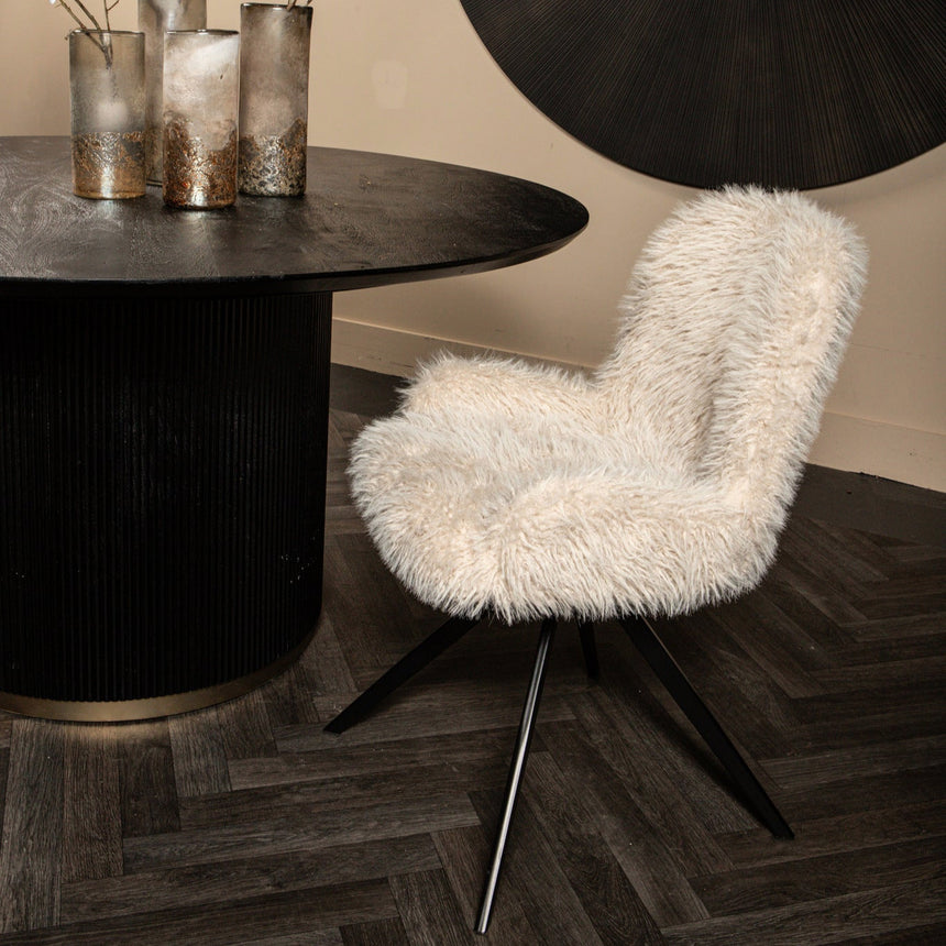 Leander műszőrme forgószék