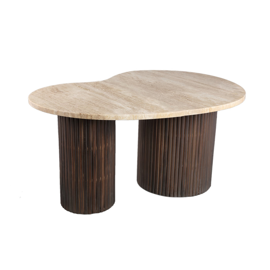 Noa wooden bedside table