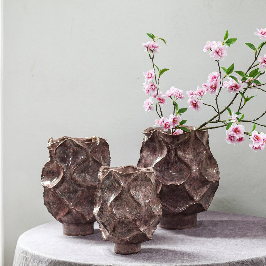 Noa wooden bedside table