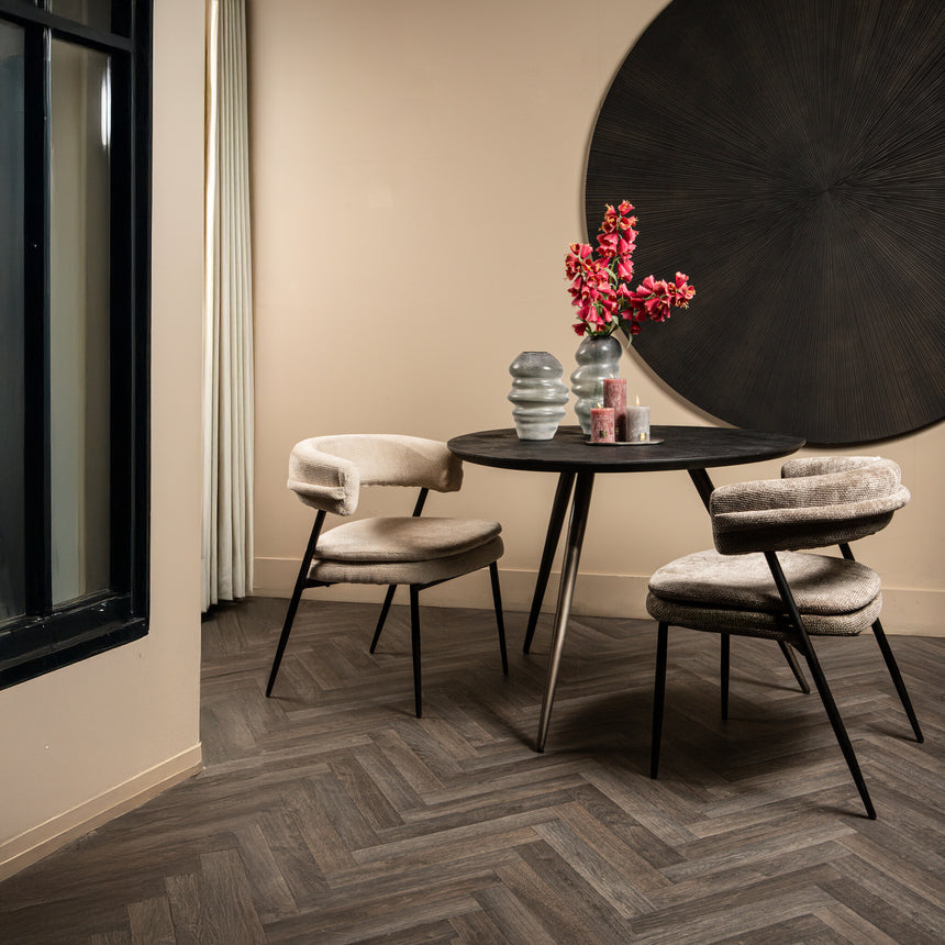 Noa wooden bedside table