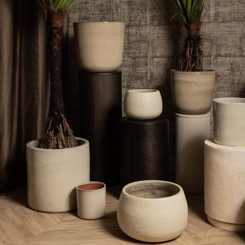 Wilsom agyag virágtartó szettben