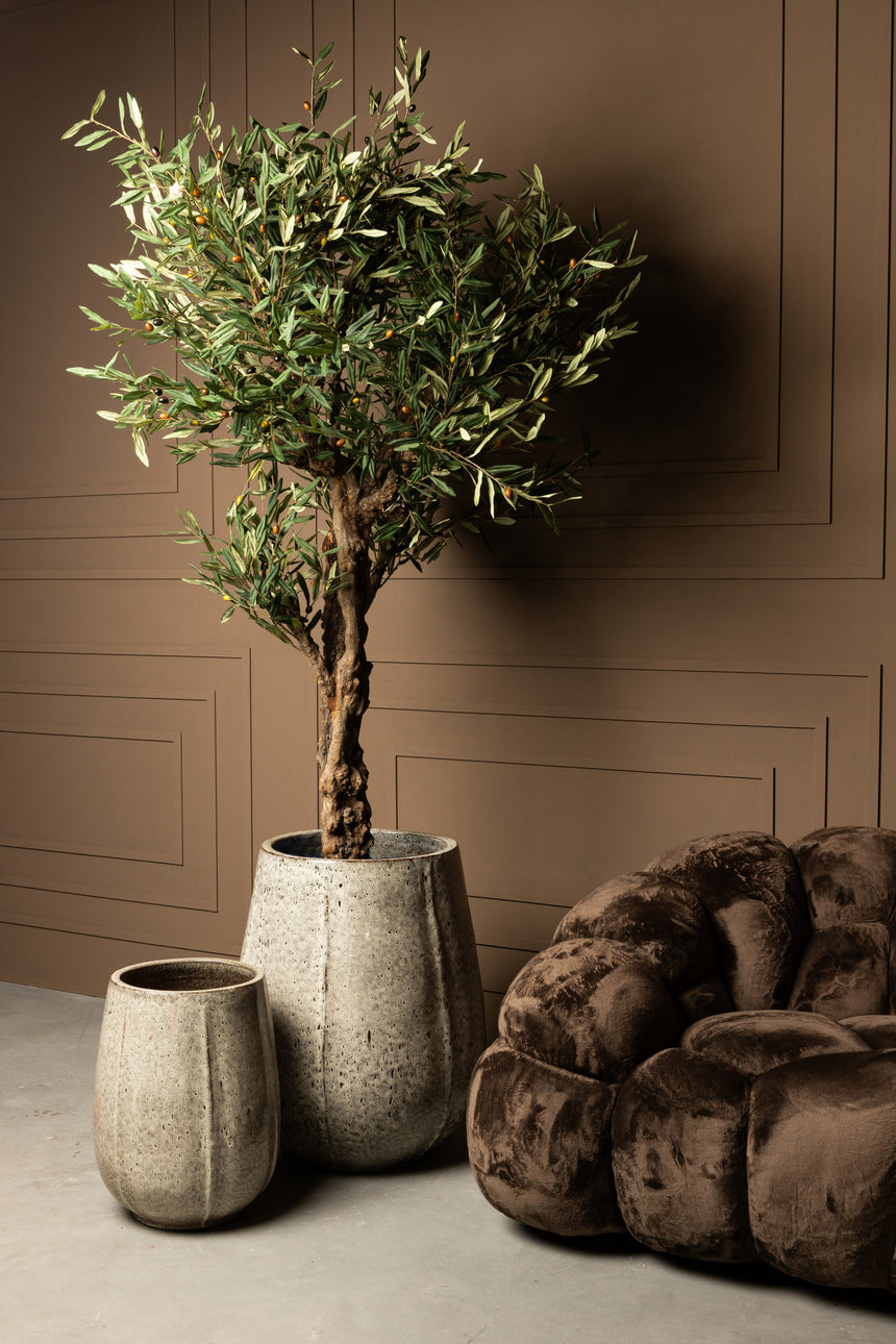 Donia agyag virágtartó szettben