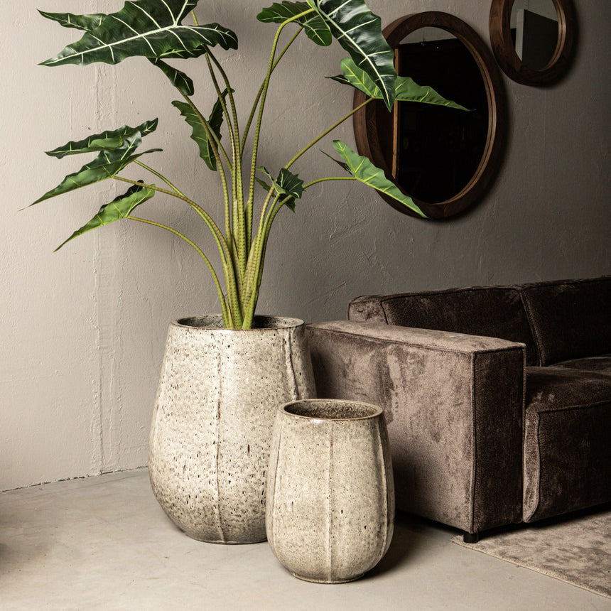 Donia agyag virágtartó szettben