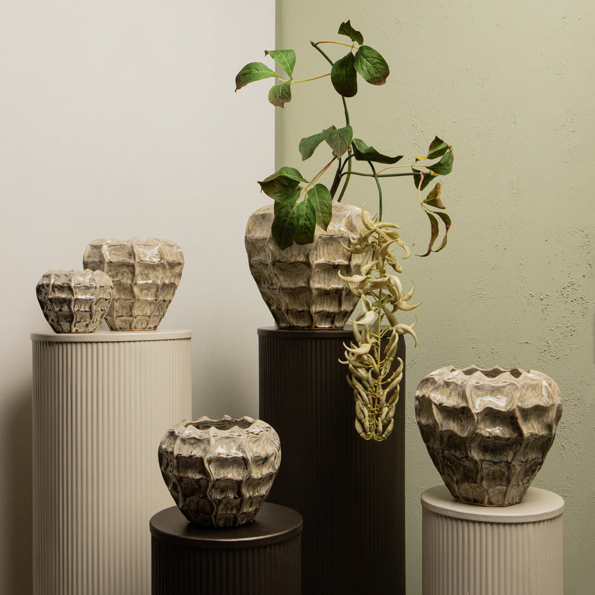 Noa wooden bedside table