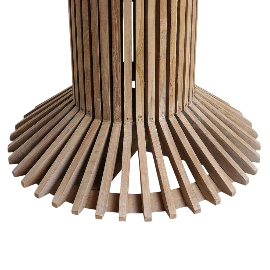 Eiffel wooden dining table Ø120