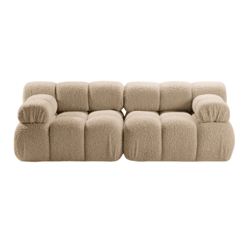 Bellis 2-seater bouclé sofa