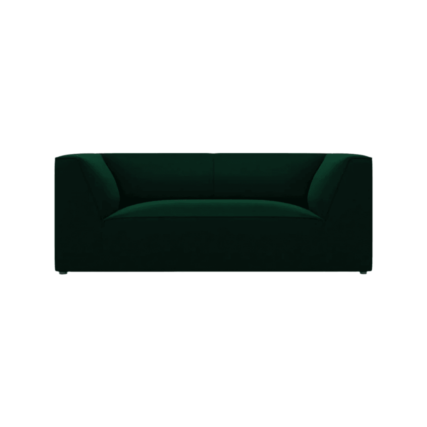 Ruby 2-seater velvet sofa