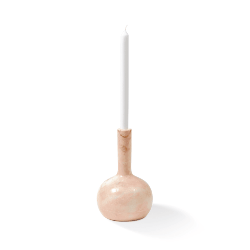 Heritage Bell Marble Candle Holder