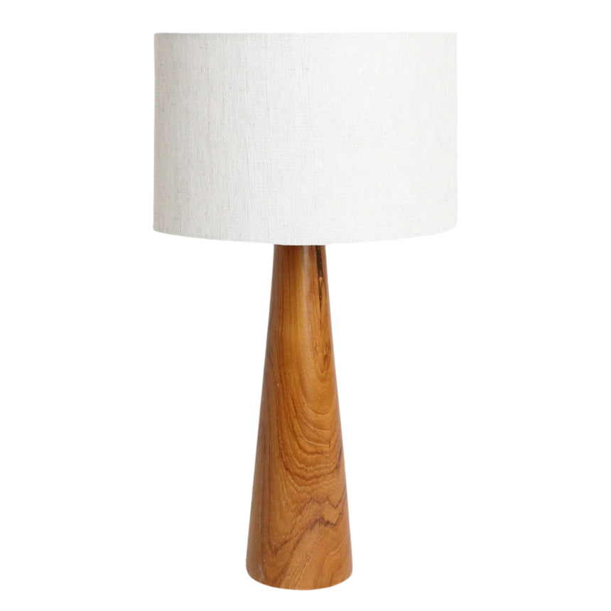 Aspen Cone fa asztali lámpa