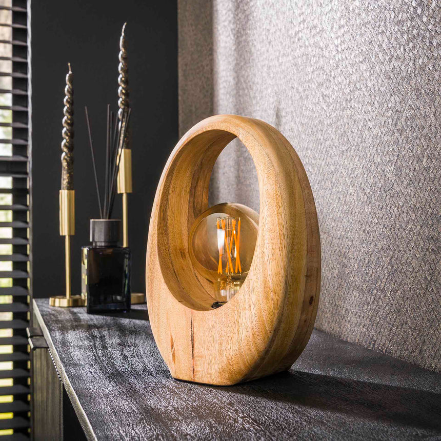 Zistra 519 fa asztali lámpa