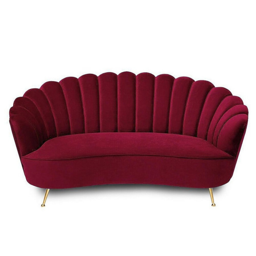 Katy 2 személyes bársony kanapé