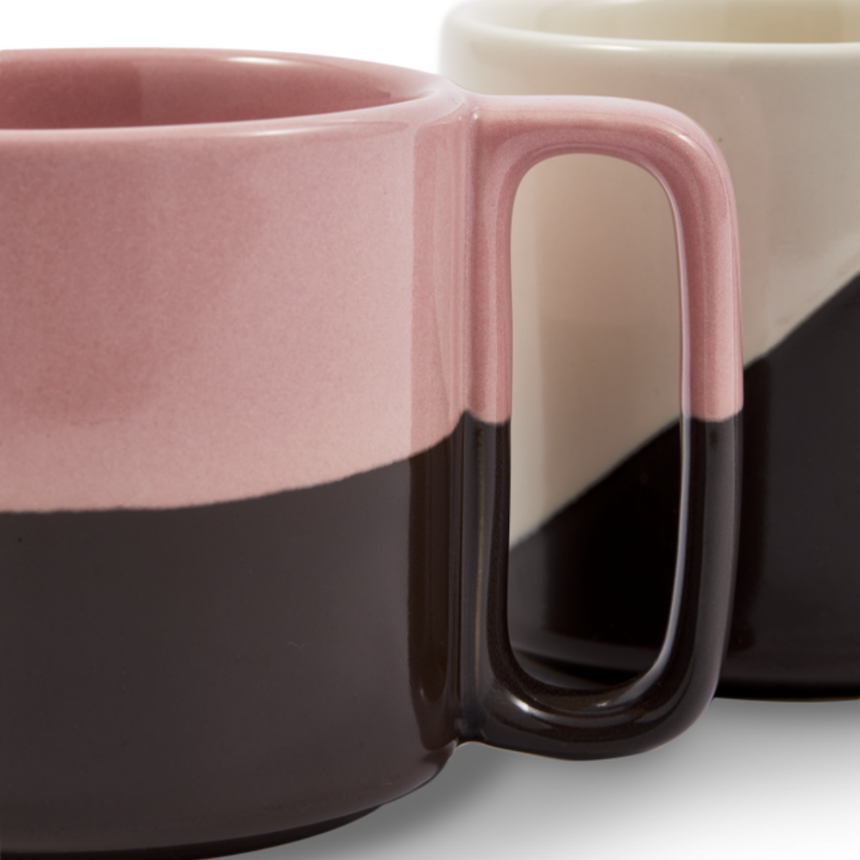 Stacking porcelán bögre szettben