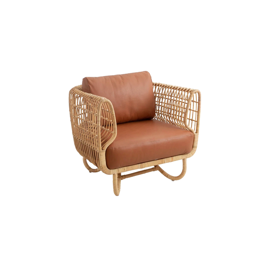 Nest bőr fotel 91x88