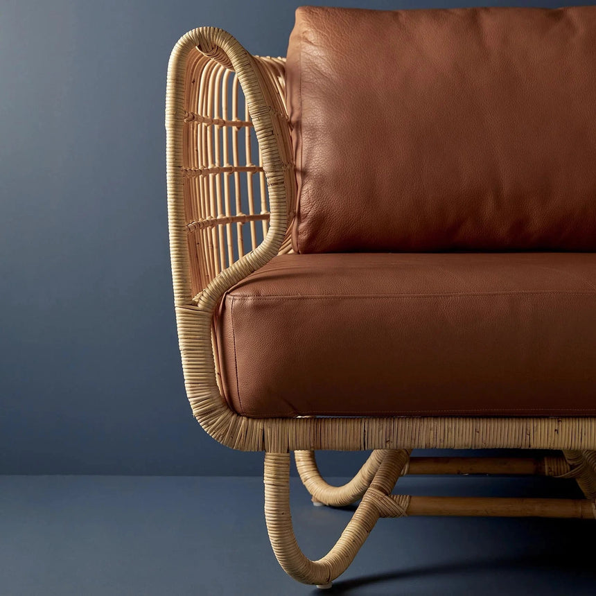 Nest 3 személyes bőr kanapé