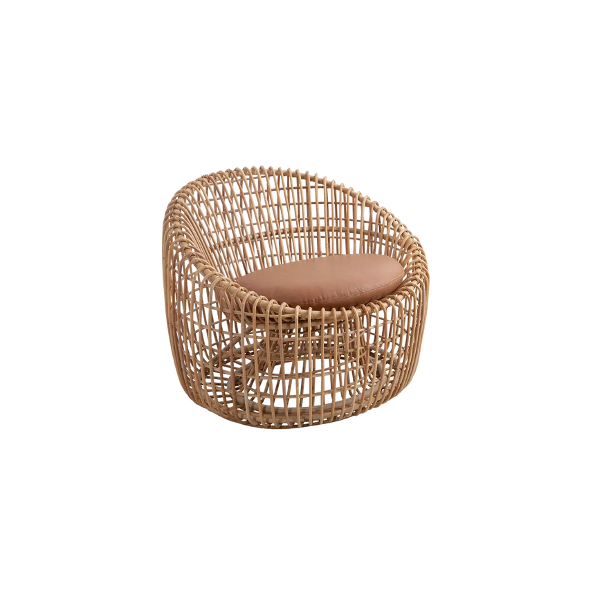 Nest bőr fotel 85x80