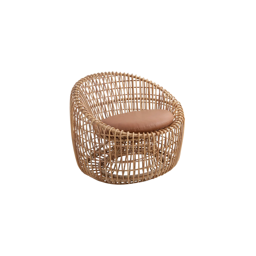 Nest bőr fotel 85x80