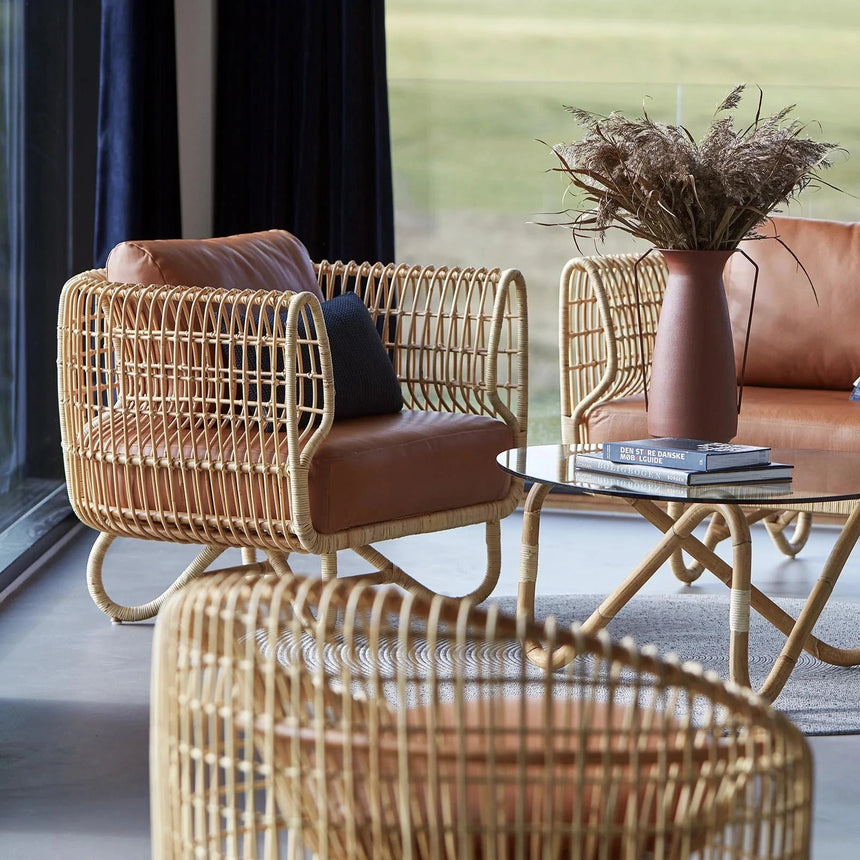 Nest bőr fotel 91x88