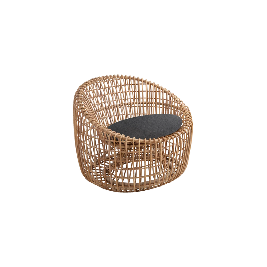 Nest szövet fotel 85x80