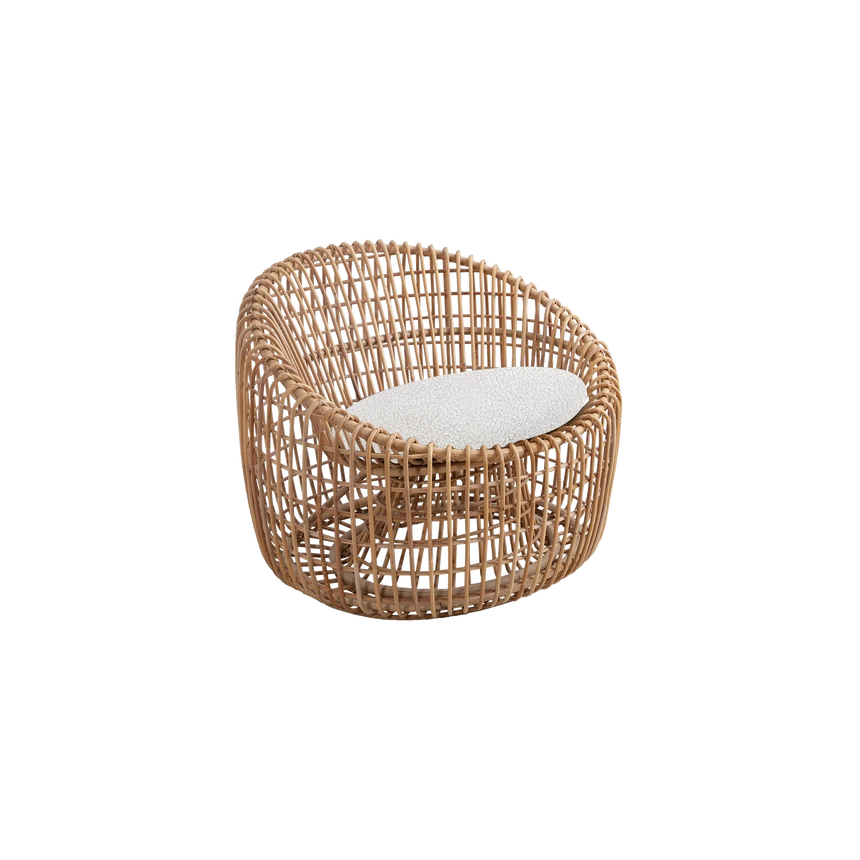 Nest szövet fotel 85x80