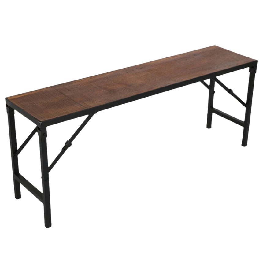 Factory wooden folding bench