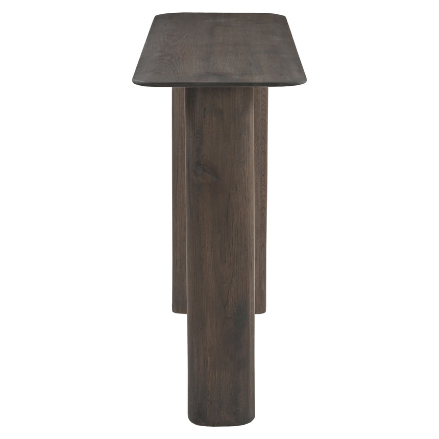 Castello konzolasztal – Tölgyfából és Emperador márvány fedlappal