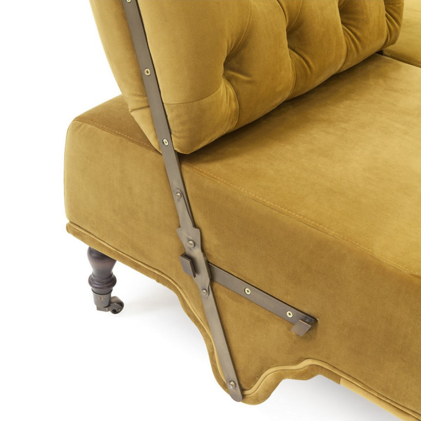 Reverso bársony kanapé