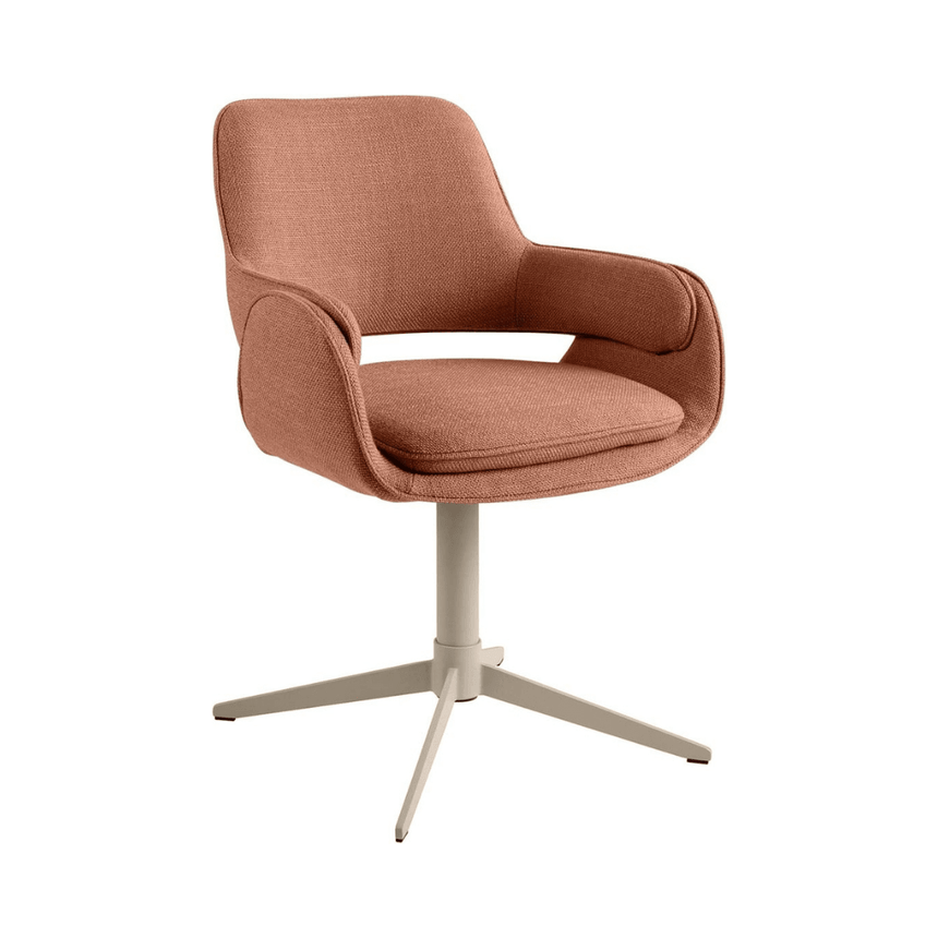 Harvey fabric swivel chair